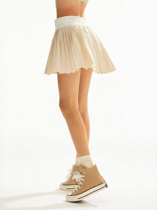 JOLLY BEAN | Tennis Irregular Pleated Anti-Exposure Skirt