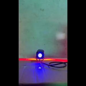 Paket Lampu Tembak Laser SQL 1 MATA DEVIL MERAH 4 Mode Plus Senja Hi Loo Universal