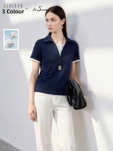 3COLOUR·S | Summer New Style Fake Two-Piece Short Sleeve Top Women