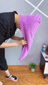 LS Handuk Keramas / Handuk Pengering Rambut Topi Keramas Cepat Kering