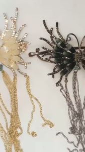 LIVING HOME Jepit Rambut Wanita Gaya Korea China Kupu Kupu Anak Dewasa Sanggul Gold Silver Butterfly Hair Barrettes Moving Butterfly Wings Hair Clips Wanita Elegan High Quality
