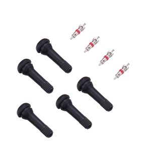 Tire Valve Core Tool Set for Cars and Motorcycles with Easy Screw On Assembly for Quick Valve Stem Replacement