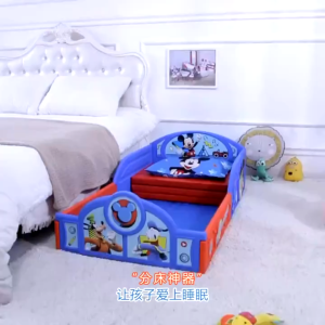 Giường ngủ cho trẻ em tặng kèm đệm cao su non đàn hồi - Giường ngủ cho bé nhiều mẫu dễ dàng chọn lựa Có Video Ảnh Thật