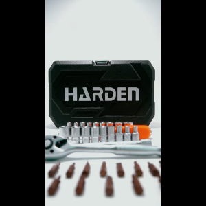 Harden 510337 37Pcs 1/4 " Dr. Socket set