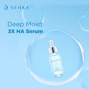 [Bundle] SENKA Deep Moist 3X HA Hydrating Facial Serum 30ml| 2 piece (lightweight hydrattion hyaluronic acid)