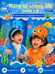 JOYCS | DIY Sea-themed Carton Animal Headwear