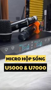Micro Chuyển Dụng ORIS TO U7000Tích Hợp 2 Micro Không DâyÂm Thanh Chất Lượng CaoTần Số 640-830MHzThiết Kế Sang Trọng