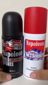 Marlboro Parfum Deodoran Napoleon Hitam dan Putih 100ml Parfum Pria