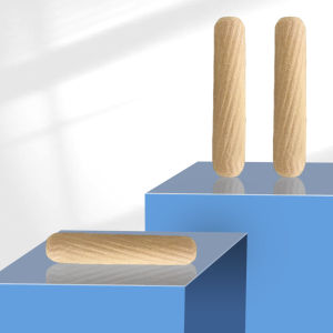 Three-In-One round Wood Tenon Slant Grain Wood Plug Cabinet Door Knob Wood Rod Wood Tenon Wood Pin Wood Nail Wood Dowel