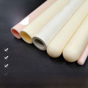Ống Cách Điện Chịu Nhiệt Độ Cao Bằng Gốm Al2O3 9599 Ống Bảo Vệ Nhiệt Điện Couples Ống Lò Chịu Nhiệt Độ Cao