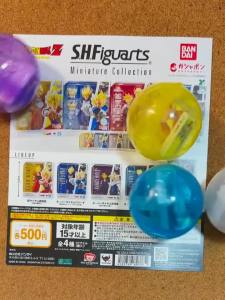 Bandai | Bộ Gashapon Mini SHF Dragon Ball HBandai - Mô Hình Anime 5cm Goku Vegeta Trunks Đồ Chơi Sưu Tập Cho Bé Trai Quà Tặng Để Bàn