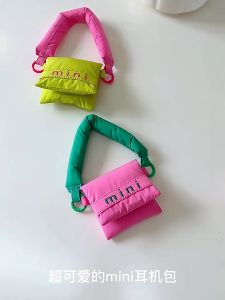 LITTLE DAISY | Mini Puffy Case Korean Look / Airpods Bag / Tas Pelindung Airpods Earphone Premium