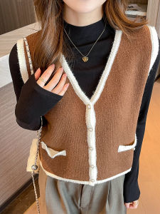 Fancy Bottoming Shirt Womens Inner Wear Autumn and Winter Half-High Collar 2024 New Arrival Black Western Style Slimming White Brushed Tops