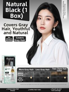 Hansi | No-Peroxide No-Ammonia Gray-Hiding Hair Dye