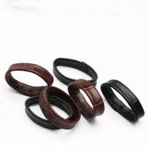 Zhangeer 5pcs/lot 10mm 12mm 14mm 16mm 18mm 20mm 22mm Cowhide Leather Watch Keeper Ring Holder Loop Bracelet Replacement Watch Belt Accessories
