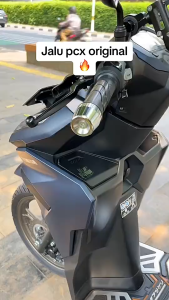 (ORIGINAL) BAHAN FULL BESI JALU STANG BANDUL STANG PCX SEPASANG KANAN KIRI CHROME