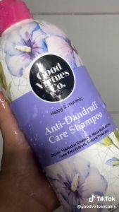 Good Virtues Co. [GVC] Shampoo Variants 700ML [Anti Dandruff / All Hair Types / Oily Hair]