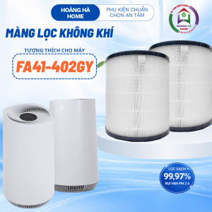 Lõi lọc tương thích máy Electrolux FA41-402GY - Lõi lọc không khí lọc bụi lọc mùi chất lượng cao cho máy lọc không khí