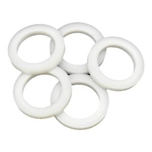White Wear-Resistant POM Washer Processing