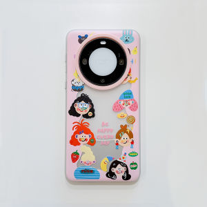 Original Oxygen Dog Cartoon Illustration Phone Case for Huawei Mate70 pro Womens Version Fun Personality Character Protection Shell