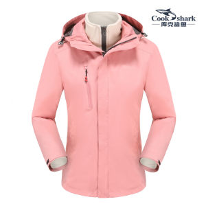 Detachable and Add Warm 3-in-1 Windproof and Waterproof Outdoor Jacket