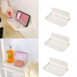 【Free Shipping】Foldable Plastic Floating Shelf Wall Mount Display Storage Organizer Rack