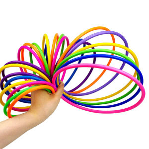 10pcs plastic throwing ring target throwing set circle carnival game childrens intellectual development education exercise toys