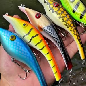 Mồi Câu Giả Proberos 14CM 43G Jerk Bait Mồi Cứng Dạng Cá Con Không Môi Kiểu Crank Wobbler Dùng Câu Cá Pike Cá Musky Nước Mặn Biển Bãi Biển.