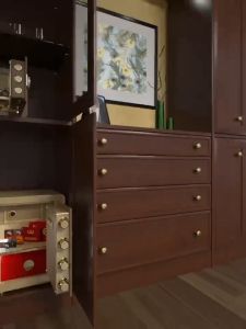 【1 Year Warranty】Safe Box Vault Money Documents Fire Proof Black Big Size 45cm Solid Steel Numpad Lock Lockable Cash Jewelry Seceet Security