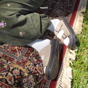 Osgood - Aime Beige - Sandal Kulit