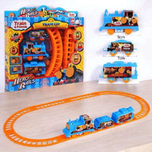 Promo Mainan Anak Kereta Biru & Train Set 3 Gerbong
