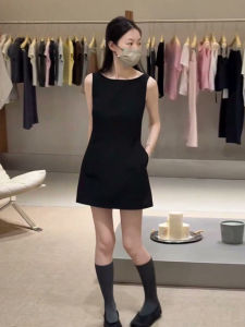 SUSIEYUAN | Đầm Bodycon Kiểu Audrey Pháp Dáng Ôm Không Tay A-Line