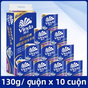 Vinda | Giấy Vệ Sinh Classic Màu Xanh 140g 27 Cuộn