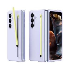 With S Pen Stylus Screen Film Slim Case For Smasung Galaxy Z Fold 8Ultra 8 7 6 5 4 Pen Slot Shockproof Hard PC Protection Cover
