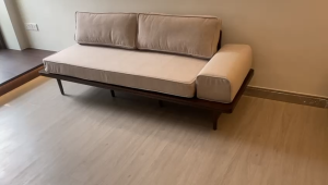 Flexidesignx DAIKI 2 Seater Sofa Bed Pet Friendly Sofa Solid Wood Sofa Washable Fabric