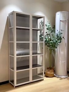 T-Y(COD) ตู้เก็บของ ชั้นวางหนังสือ ล็อกเกอร์ ตู้หนังสือ ตู้เก็บของห้องนั่งเล่น ตู้เก็บของหลายชั้น ตู้ขัดแตะห้องนั่งเล่น