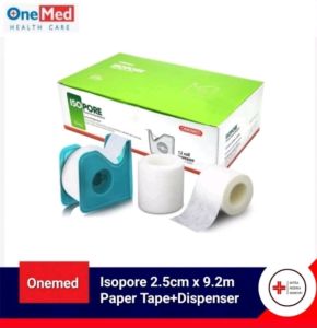 Paper Tape + Dispenser Surgical tape Micropore. Isopore. Altamed. Onehealth