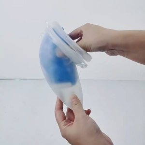Silicone Urine Collector Adults Urinal With Urine Catheter Bags Reusable Urine Collector Pants