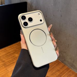 Slim Wireless Magnetic Apple iPhone 17 pro Max Case Womens Style Fingerprint Resistant Anti-Fall Business Hard Shell Cover