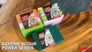 SGHOME Heavy Duty Sponges Scouring Pad Series