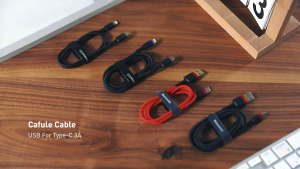 Baseus USB Type C Cable for Samsung S8 Note 8 Quick Charging 3.0 USB C Cable for Vivo Oppo Huawei Redmi K20 Pro Type-C Fast Charging Wire