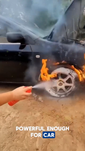 Fire Stop Portable Fire Extinguisher Spray 500ml – Compact Fire Safety for Home Car Kitchen Office Shops – Quick Fire Suppressant Foam