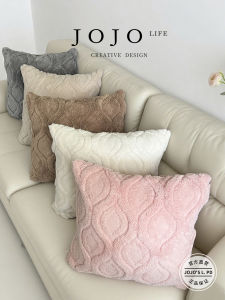 Áo Gối Hình Tam Giác Mềm Mại Phong Cách Scandinavia Cho Ghế Sofa Phòng Khách Áo Gối Tròn Mềm Mại Có Thể Tháo Rời