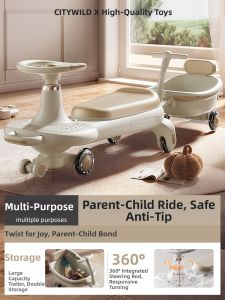 YUEZHANJINGDU | 2-seater Adult-compatible Twist Car