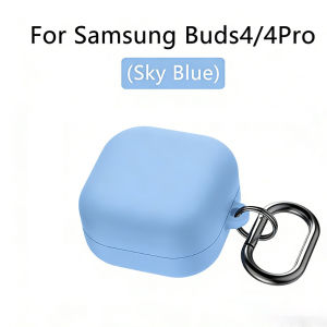 Soft Silicone Earphone Case for Samsung Galaxy Buds 4/ Buds 4 Pro Protective Earbuds Cover Shockproof Headphone Sleeve Capinha