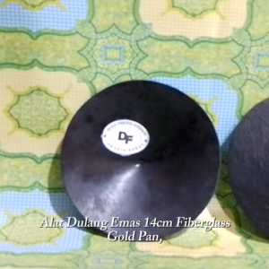 Alat Dulang Mas Dulangan Emas 14 cm Fiber Fiberglass Gold Pan