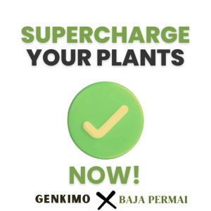 GENKIMO-Flora 1L | 3X Faster Growth | Stronger Plants | Organic Plant Booster!