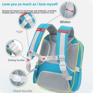 JINGDATOYS | Lightweight Large Capacity Boys School Backpack