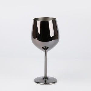 Stainless Steel Copper Plated Red Wine Glass