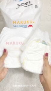 [1 PACK] MAKUKU SAP Diapers Comfort Fit Mini Tape/Pants NB/S/M/L/XL/XXL Popok Bayi Anti Gumpal Extra Dry